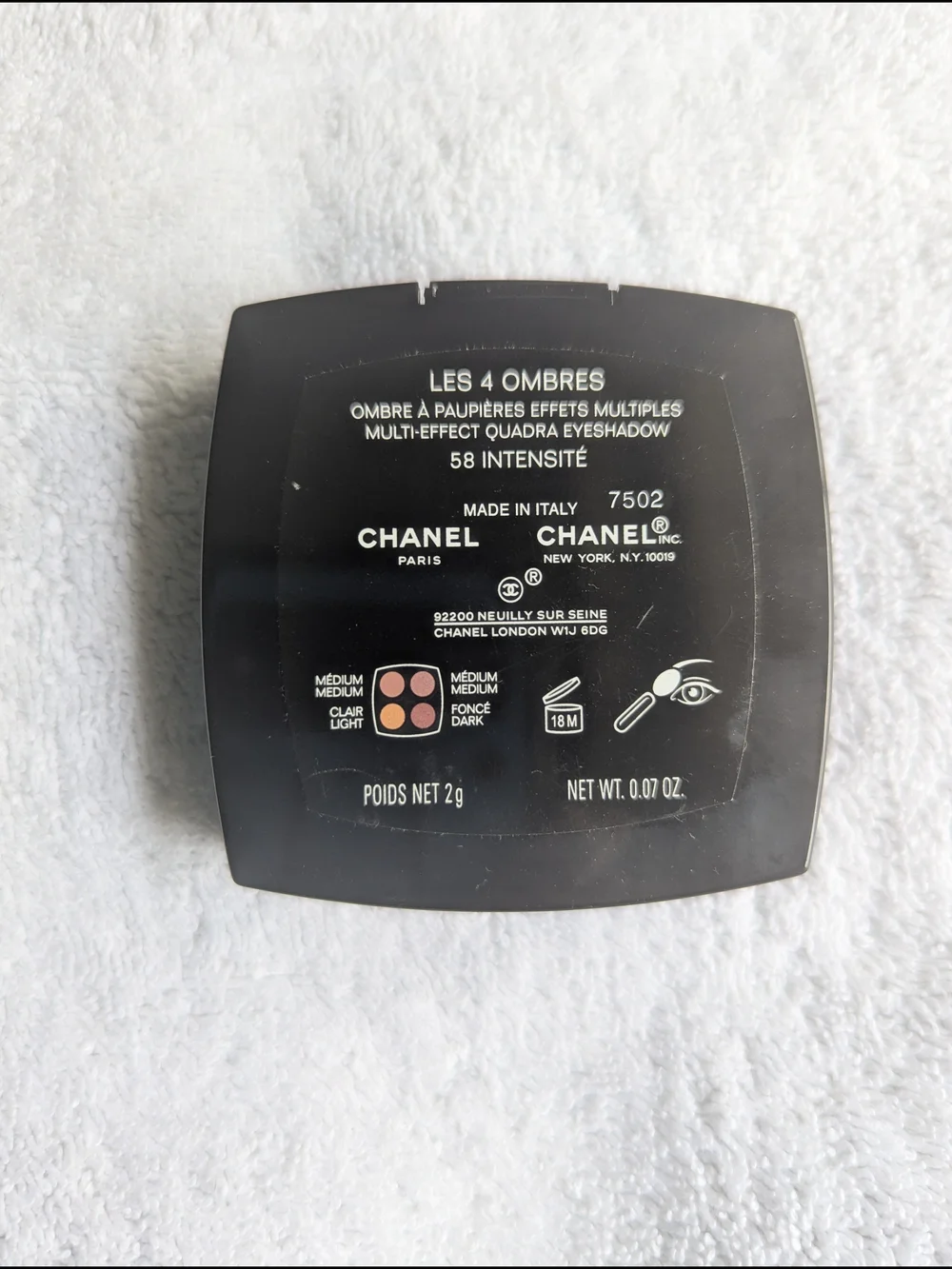Chanel Eyeshadow Quad